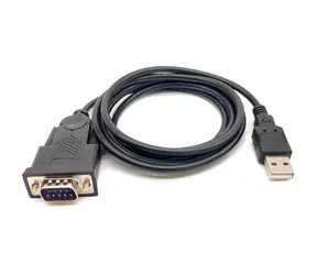 Equip 133391 černá / Adaptér / USB-A - DB9 RS232 / Prolific PL2303GT / 1,5 m