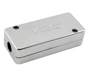 Equip Datová zásuvka Cat6A stíněná stříbrná / Datová zásuvka / T568A/B / 22-26 AWG