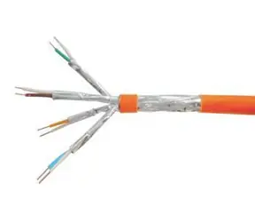 Equip Instalační kabel Cat7 oranžová / Instalační kabel / S/FTP / 200 m / LSZH / AWG23
