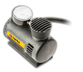 Topex 97X501 / Kompresor do auta / 12V