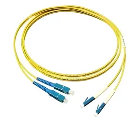 Good Connections OS2 1 m žlutá / Optický patch kabel / LC/SC / Singlemode 9/125 µm / LSZH