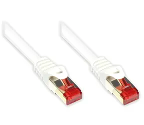 Good Connections Cat.6 bílá / Patch kabel / S/FTP / RJ-45 / 7,5 m / 250 MHz