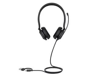 Yealink UH35 / Sluchátka / Microsoft Teams / USB-C/USB-A / Oboustranná