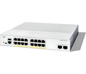Cisco Catalyst C1300-16P-2G / Switch / 16x GbE RJ-45 PoE+ / 2x SFP / 120 W PoE / Managed L3