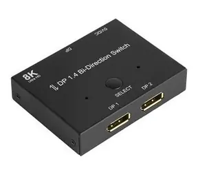 Good Connections DP1.4 Switch 2:1 černá / DisplayPort přepínač / 8K 30Hz / HDCP 2.2