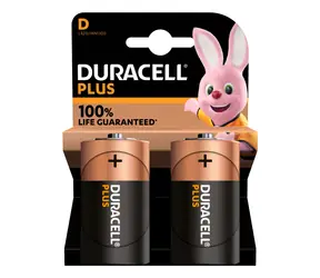 Duracell Plus C (LR14) / Baterie / 1,5 V / alkalická / 2 ks