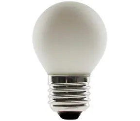 SEGULA LED Golfball 3,3W opal-matná / LED žárovka / E27 / 200 lm / 2000-2700 K / stmívatelná