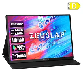 16" Zeuslap P16KT / Přenosný monitor / IPS / 2560 × 1600 / 144Hz / dotykový / USB-C + mini HDMI