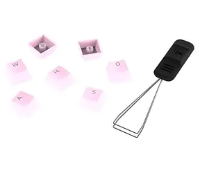 HyperX PBT Keycaps Full Key Set růžová / Sada náhradních kláves / PBT / US layout