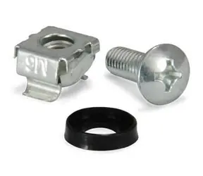 Equip Montážní sada M6 klecové matice a šrouby / Montážní sada / do racku / 20 ks