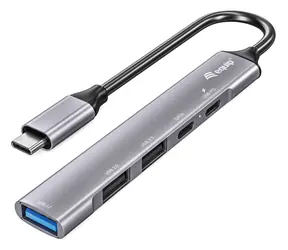 Equip USB-C / USB-C hub / 5v1 / USB 3.2 Gen 1 / PD 100W / 0,15 m