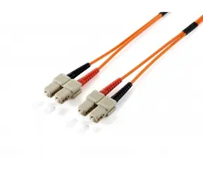 Equip SC-SC žlutý / Optický patchkabel / Singlemode duplex OS2 / LSZH / 20 m