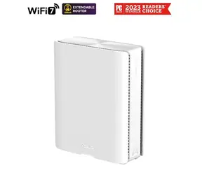 ASUS ZenWiFi BQ16 bílá 1-pack / Mesh router / Wi-Fi 7 / 2,4+5+6 GHz / AiMesh / USB 3.0