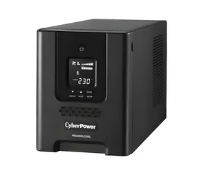 CyberPower Professional Tower LCD 2200VA/1980W / UPS / Line-Interaktivní / 9x IEC zásuvka / čistý sinus