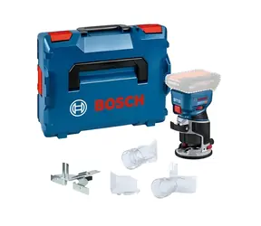 Bosch GKF 18V-8 Professional / Aku ohraňovací frézka / 18V / 10.000-30.000 ot/min / L-BOXX / bez baterie