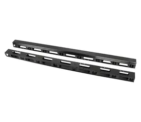 Lanberg Vertikální organizér kabelů 37U černý / Organizér kabelů / 19" rack / 2 ks / šířka 800 mm
