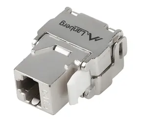 Lanberg Keystone modul RJ45 Cat.6 FTP 180° / Keystone modul / Bez nástrojů / LSA / 568A/B