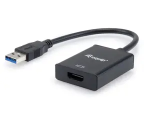 Equip Adapter USB-A - HDMI černá / Redukce / Full HD 1920x1080 / 0,25 m