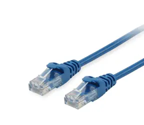 Equip Cat6a modrá / Patch kabel / U/UTP / RJ-45 / 1,5 m / LSZH