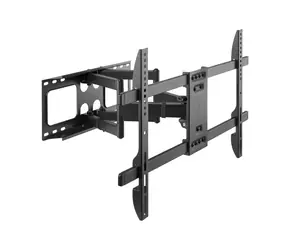Equip 650335 černá / Nástěnný držák TV / 37"-80" / VESA 600x400 / nosnost 60 kg / náklon a otočení