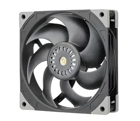 SilverStone SST-FHL140 černá / Ventilátor / 140 mm / PWM / 800-2500 ot/min / 38,8 dB / dvojité kuličkové ložisko