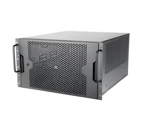 SilverStone SST-RM61-312 černá / Serverová skříň / 6U / E-ATX / 12x hot-swap 3,5" / USB-C