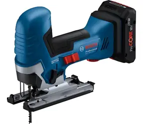 Bosch GST 18V-125 S Professional modrá/černá / Aku přímočará pila / 18V / solo bez baterie / L-BOXX