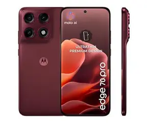 Motorola Edge 70 Pro 12+512 GB Pantone Zinfandel / Smartphone / 6,78" AMOLED 144Hz / MediaTek Dimensity 8500 Extreme