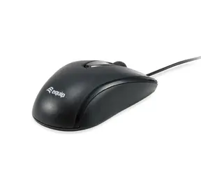 Equip kompaktní myš USB-C černá / Myš / drátová / optická / 1200 DPI / 1,5 m
