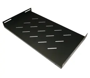 XtendLan Police 270mm černá / Police pro nástěnné rozváděče WS / hloubka 450 mm / nosnost 45 kg
