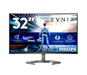 31,5" Philips Evnia 32M1C5200W černá / Monitor / VA / FHD / 240Hz / 0,5ms