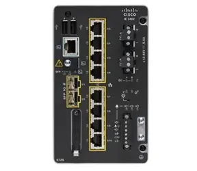Cisco Catalyst IE3400 / Průmyslový switch / 8x GbE RJ-45 / 2x GbE SFP / Modulární / Network Essentials