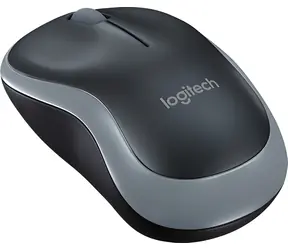 Logitech M185 nano šedá / Myš / bezdrátová / optická / 1000 DPI / USB přijímač