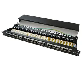 XtendLan / Patch panel / 19" / 24 portů / stíněný / Cat5e