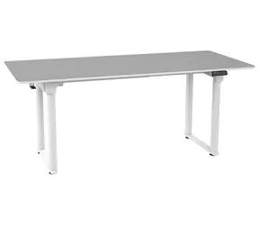 COUGAR E-Grav 180 bílá / Herní stůl / Š: 180 cm / V: 73-118 cm / H: 80 cm / elektrické nastavení výšky / karbonová deska
