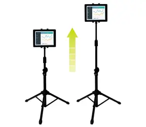 StarTech stojan na tablet černý / Stojan na tablet / podlahový / úhel náklonu 0–280° / rotace 360° / do 7,8"