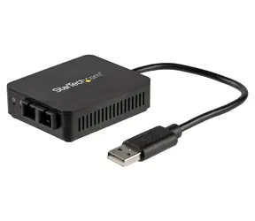 StarTech USB adaptér na optické vlákno 100 Mbps / Adaptér / USB 2.0 / 100BASE-FX SC Multimode Duplex