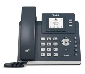 Yealink MP52 E2 Teams šedá / VoIP telefon / 2,4" displej / PoE