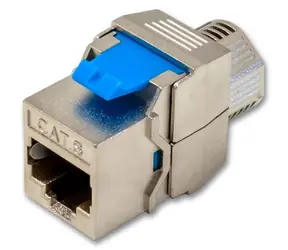 XtendLan Keystone modul RJ45 STP / Keystone modul / CAT7/CAT8 / instalace bez nástrojů