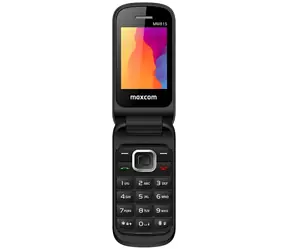Maxcom MM815 černá / Výklopný telefon / 2,4" / Dual SIM / SOS tlačítko / USB-C