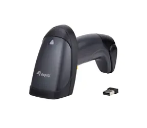 Equip Čtečka čárových kódů 1D bezdrátová / Čtečka čárových kódů / 2,4 GHz / nabíjecí stojánek / černá