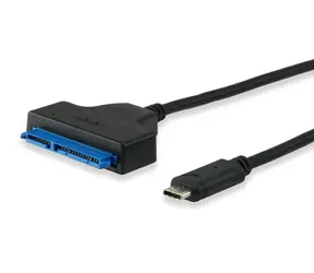 Equip USB-C na SATA 2,5" černá / Adaptér / 0,5 m