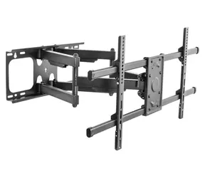 Equip 37"-90" černá / Nástěnný držák TV / Výsuvný s 5 klouby / VESA 800x400 / nosnost 75 kg