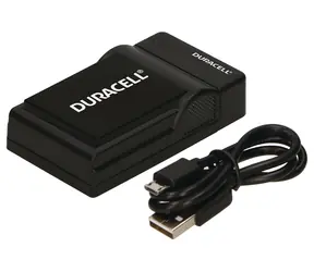 Duracell USB nabíječka pro Olympus BLH-1 černá / Nabíječka / Domácí / 5V