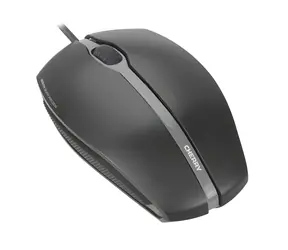 Cherry GENTIX Silent černá / Myš / drátová / optická / 1000 DPI / tiché tlačítka