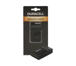 Duracell DRC5903 černá / Nabíječka baterií / Pro akumulátory Canon LP-E6 / Napájení USB