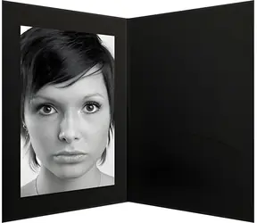 Daiber Paspartovací složky Portrait 13x18 cm černé / Paspartovací složky / 100 ks