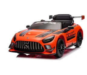 ELJET Dětské elektrické auto Mercedes-AMG GT3 oranžová / 2x25 W / Rychlost 2,5-3,5 km/h / Nosnost 30 kg