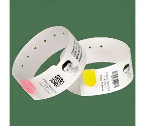 ZEBRA Z-Band UltraSoft bílá / Identifikační náramek / Adult / samolepicí uzávěr / 6x175 ks