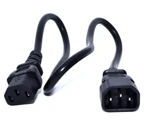 ZEBRA napájecí prodlužovací kabel C13-C14 / Napájecí kabel / 0,5 m